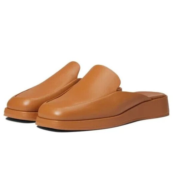 VINCE Raquel Leather Mules - Picture 1 of 4